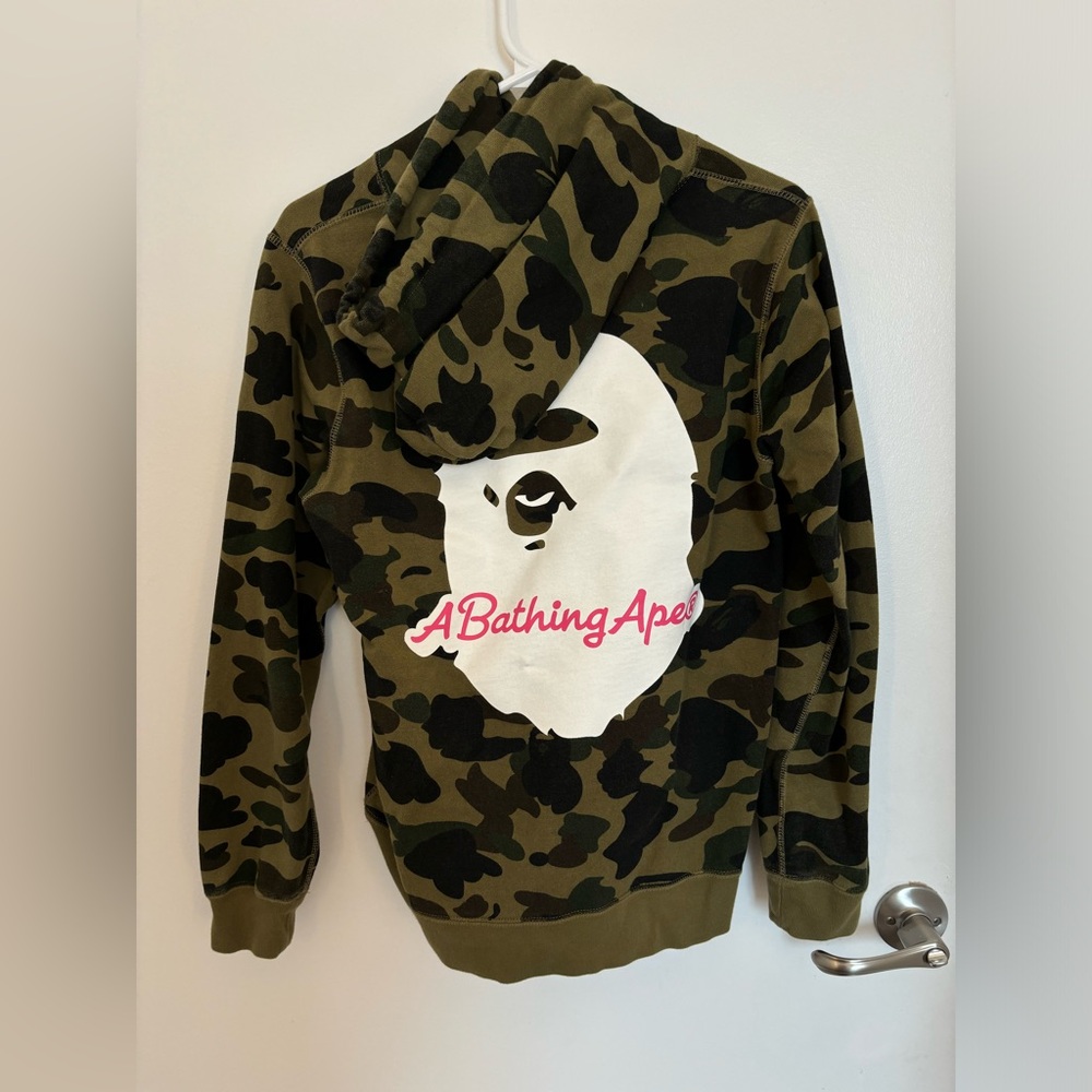 a Bathing Ape Hoodie Camouflage